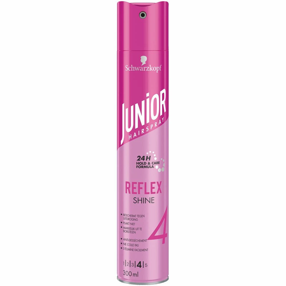 6x Junior Haarspray Reflex Shine 3 6x Junior Haarspray Reflex Shine