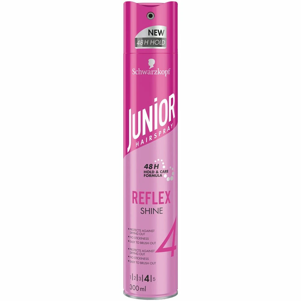 6x Junior Haarspray Reflex Shine 8 6x Junior Haarspray Reflex Shine - Afbeelding 6