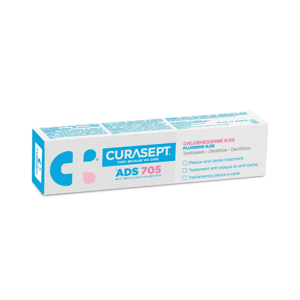 3x Curasept Gel-Tandpasta 0,05% 4 3x Curasept Gel-Tandpasta 0,05% - Afbeelding 2