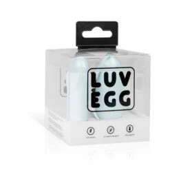 LUV EGG Oplaadbaar Vibrerend Eitje Blauw -Plein 995926 3