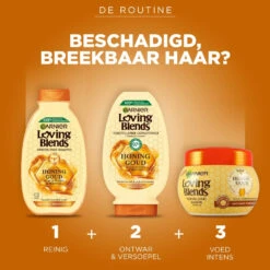 6x Garnier Loving Blends Honing Goud Conditioner 8 6x Garnier Loving Blends Honing Goud Conditioner -Plein 996156 3
