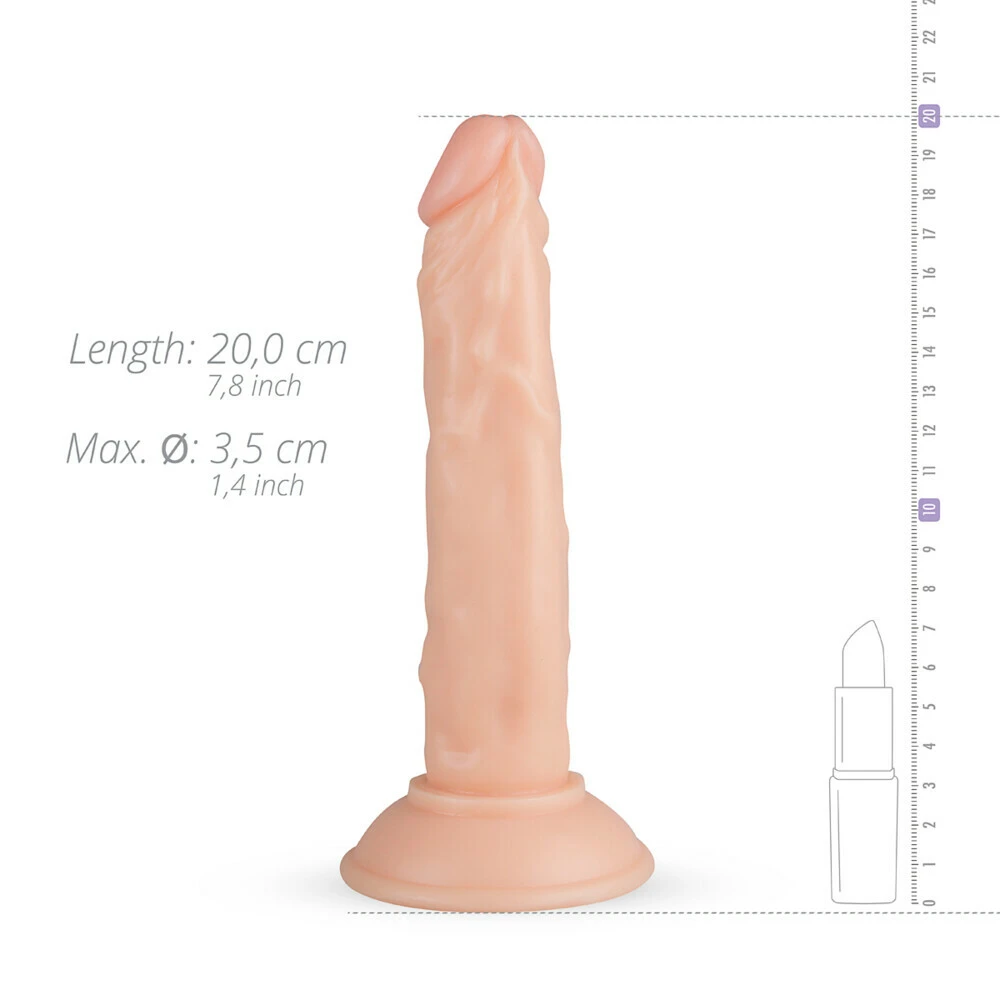 Real Fantasy Realistische Dildo 20 Cm 5 Real Fantasy Realistische Dildo 20 Cm - Afbeelding 3