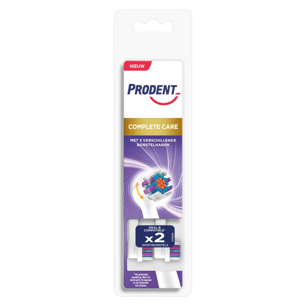 3x Prodent Opzetborstels Long Active 3 3x Prodent Opzetborstels Long Active