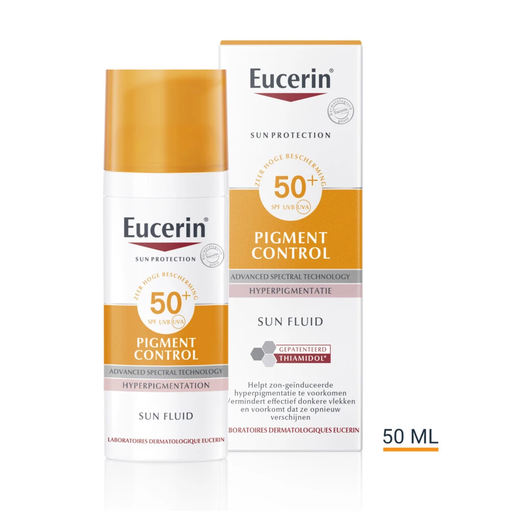 Eucerin Sun Fluid Pigmentcontrole SPF 50 4 Eucerin Sun Fluid Pigmentcontrole SPF 50 - Afbeelding 2